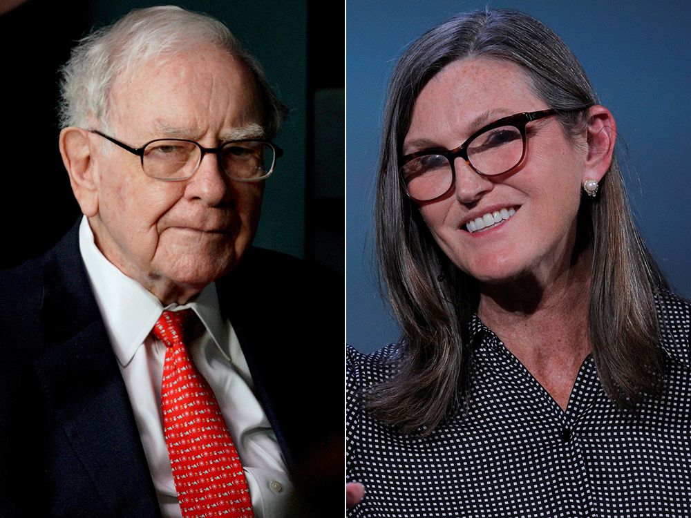 warren-buffett,-cathie-wood-post-similar-2-year-gain-with-completely-different-strategies