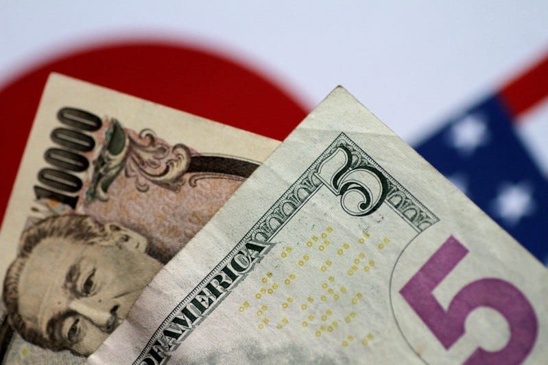 the-dollar-is-heading-for-its-biggest-yearly-gain-against-the-yen-in-at-least-30-years-as-the-bank-of-japan-holds-fire-on-rate-rises